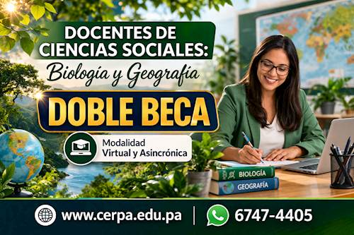 Doble Beca para Docentes de Ciencias Naturales: Técnico Superior + Diplomado 